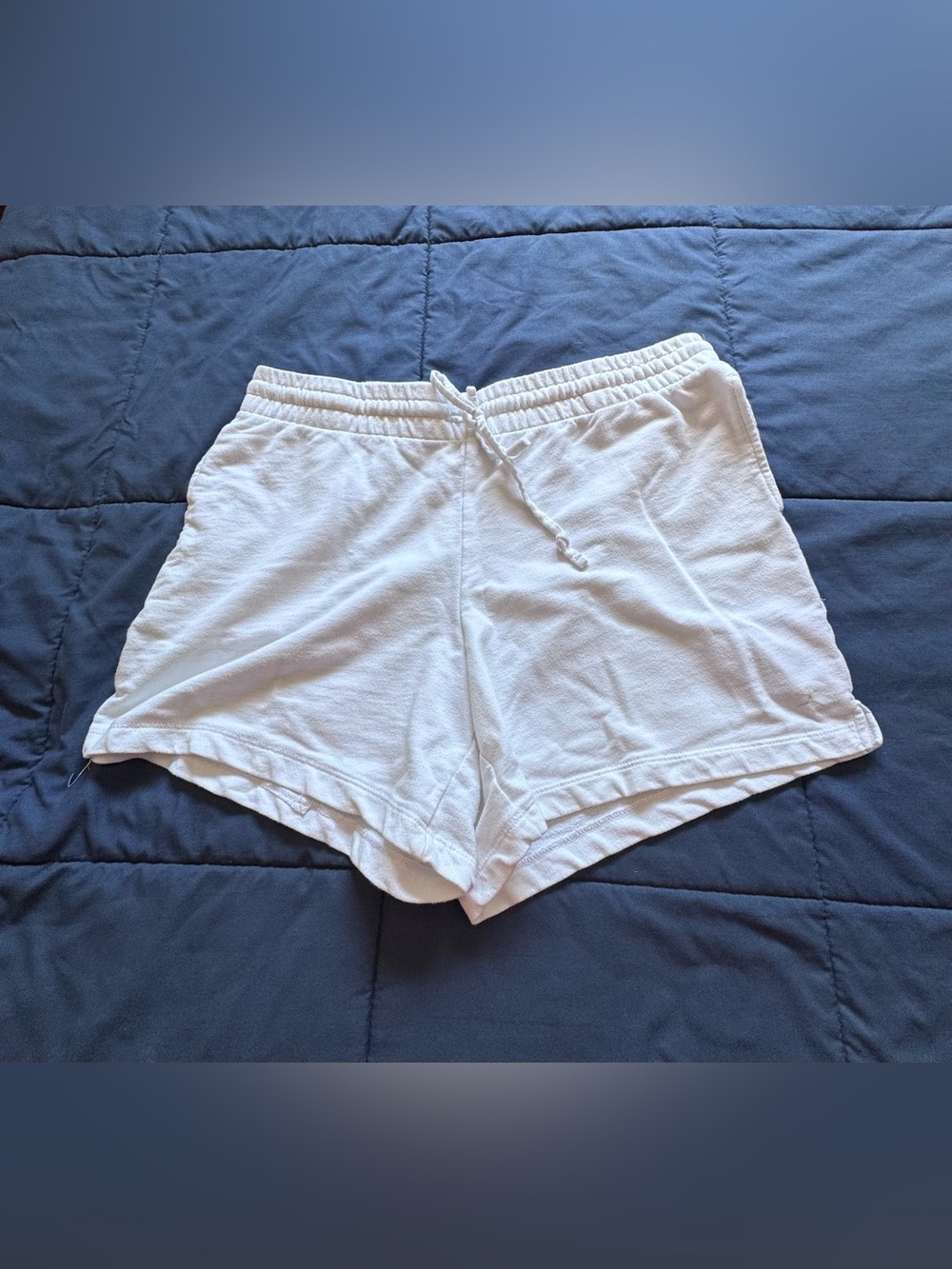 Danskin White Athletic Drawstring Shorts